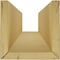 Ekena Millwork 3-Sided (U-beam) Hand Hewn Endurathane Faux Wood Ceiling Beam, Premium Cherry, 8"W x 8"H  x 20'L BMHH3C0080X080X240ZY - alternate 8